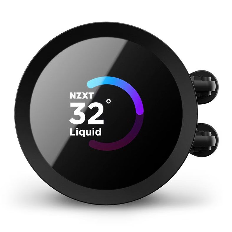 Water Cooler NZXT Kraken 240 RGB, Display LCD, 240mm, Preto, RL-KR240-B1