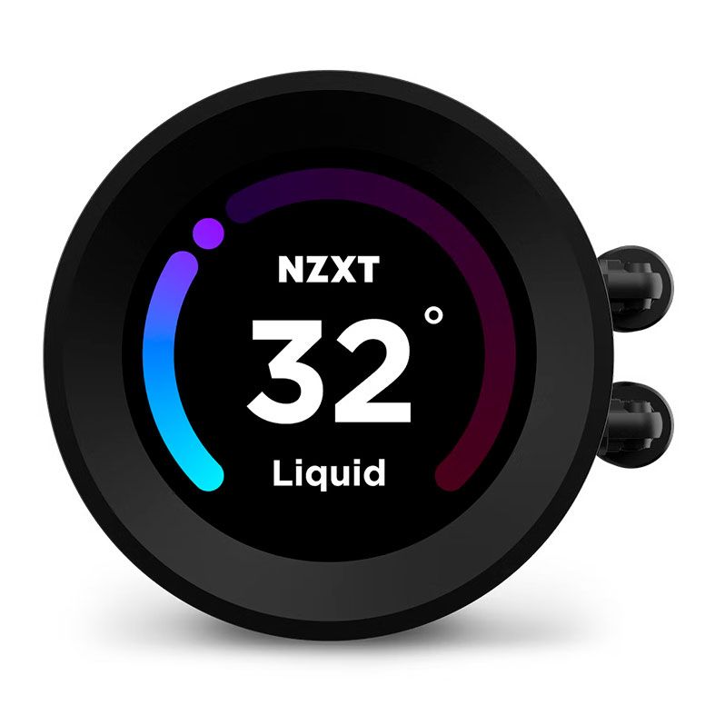 Water Cooler NZXT Kraken Elite 240 RGB, Display LCD, 240mm, Preto, RL-KR24E-B1