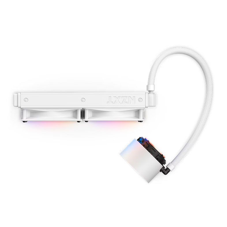 Water Cooler NZXT Kraken Elite 240 RGB, Display LCD, 240mm, Branco, RL-KR24E-W1
