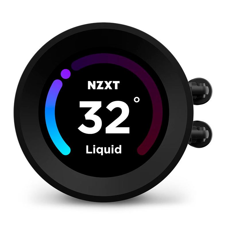 Water Cooler NZXT Kraken Elite 280 RGB, Display LCD, 280mm, Preto, RL-KR28E-B1