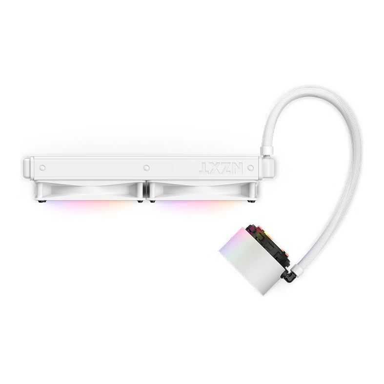 Water Cooler NZXT Kraken Elite 280 RGB, Display LCD, 280mm, Branco, RL-KR28E-W1