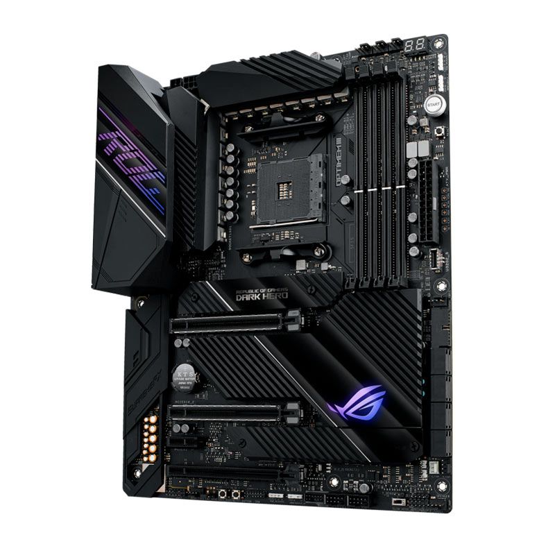 Placa Mae Asus ROG Crosshair VIII Dark Hero, DDR4, ATX, Chipset AMD X570, ROG CROSSHAIR VIII DARK HERO