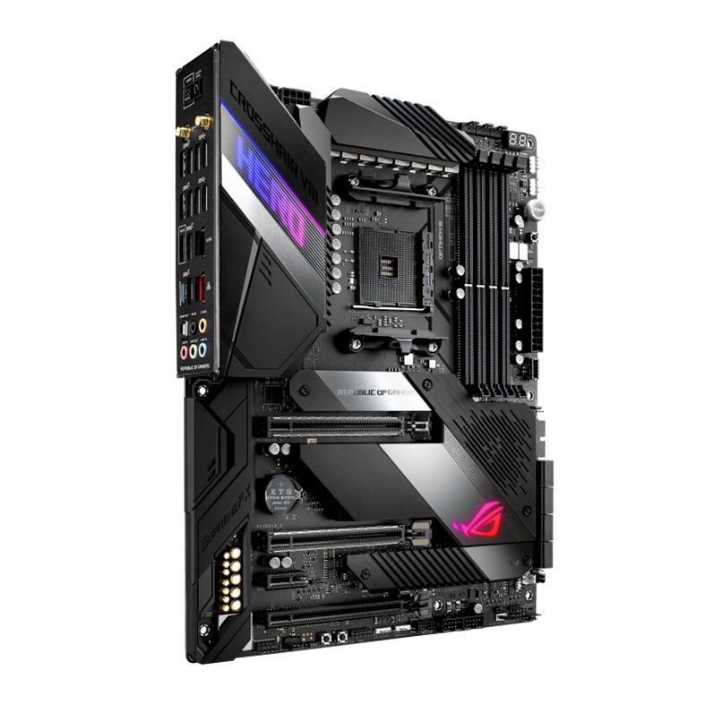 Placa Mae Asus ROG Crosshair VIII Hero WI-FI, DDR4, Socket AM4, ATX, Chipset AMD X570, ROG CROSSHAIR VIII HERO(WI-FI)