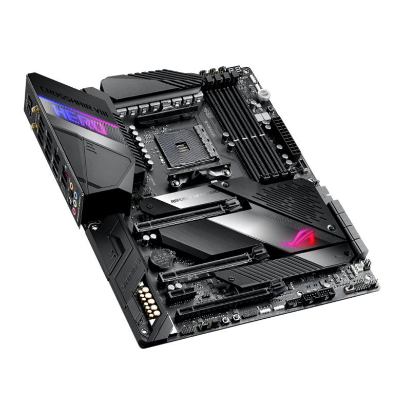 Placa Mae Asus ROG Crosshair VIII Hero WI-FI, DDR4, Socket AM4, ATX, Chipset AMD X570, ROG CROSSHAIR VIII HERO(WI-FI)