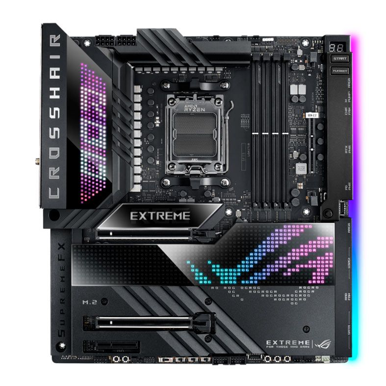 Placa Mae Asus ROG Crosshair X670E Extreme, DDR5, Socket AM5, E-ATX, Chipset AMD X670, ROG CROSSHAIR X670E EXTREME