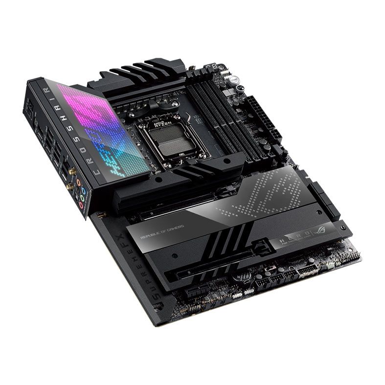 Placa Mae Asus ROG Crosshair X670E Hero, DDR5, Socket AM5, E-ATX, Chipset AMD X670, ROG-CROSSHAIR-X670E-HERO