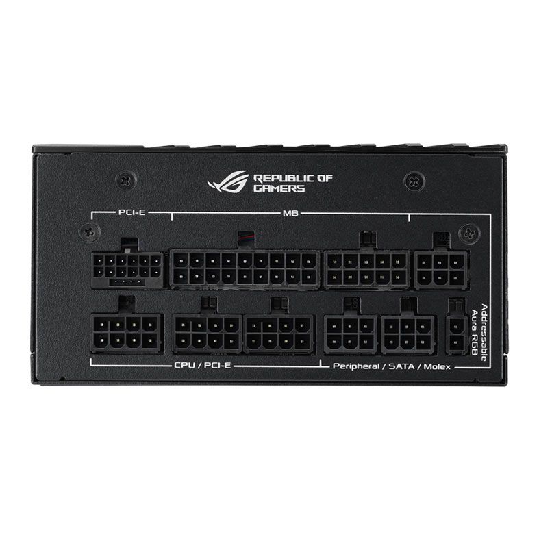 Fonte Asus ROG LOKI SFX-L, 1000W, RGB, Full Modular, 80 Plus Platinum, Preto, ROG-LOKI-1000P-SFX-L-GAMING