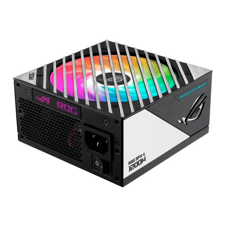 Fonte Asus ROG Loki 1200W Titanium, 1200W, ARGB, 80 Plus Titanium, Preto, ROG-LOKI-1200T-SFX-L-GAMING