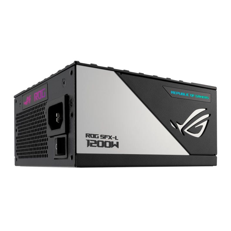 Fonte Asus ROG Loki 1200W Titanium, 1200W, ARGB, 80 Plus Titanium, Preto, ROG-LOKI-1200T-SFX-L-GAMING
