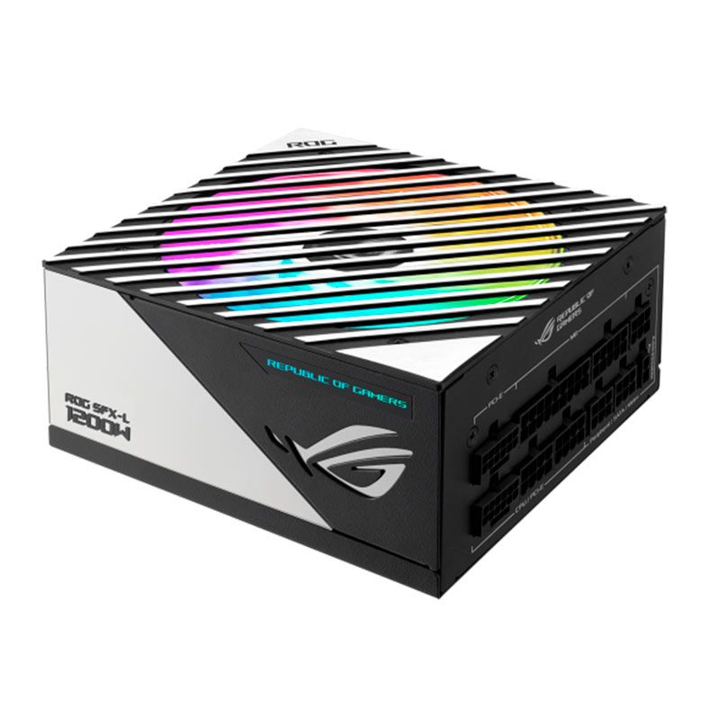 Fonte Asus ROG Loki 1200W Titanium, 1200W, ARGB, 80 Plus Titanium, Preto, ROG-LOKI-1200T-SFX-L-GAMING