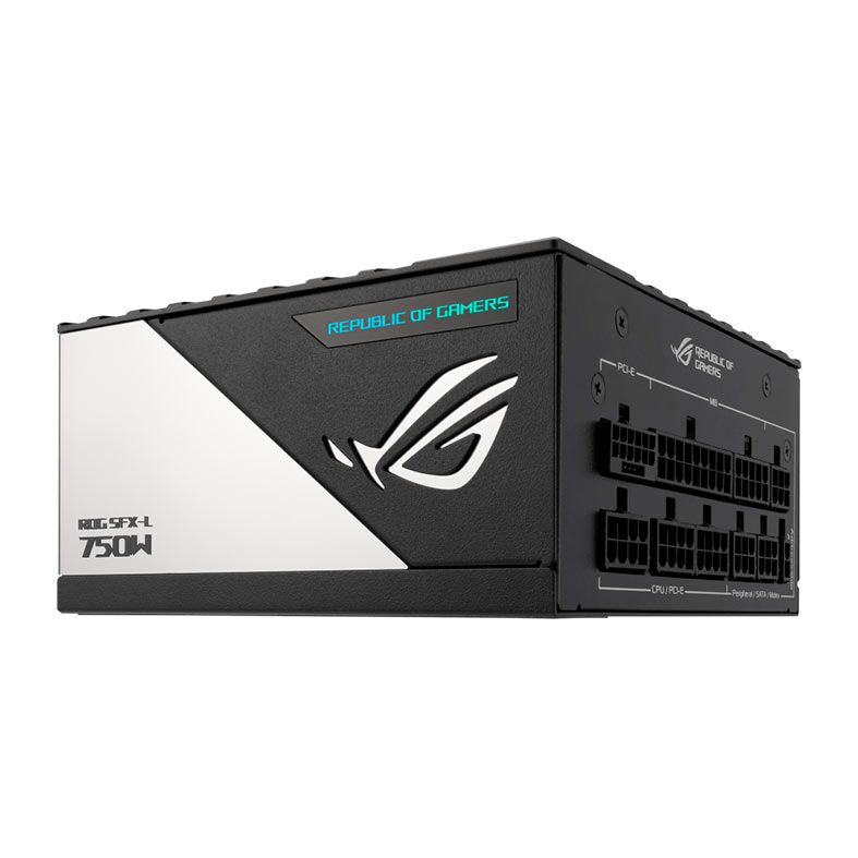 Fonte Asus ROG LOKI SFX-L, 750W, RGB, Full Modular, 80 Plus Platinum, Preto, ROG-LOKI-750P-SFX-L-GAMING