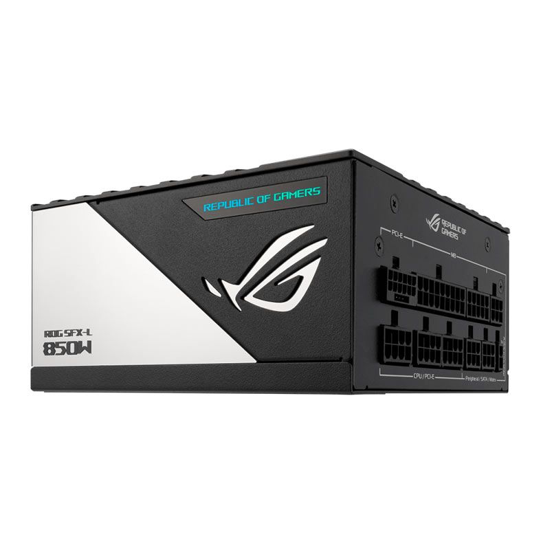 Fonte Asus ROG LOKI SFX-L, 850W, RGB, Full Modular, 80 Plus Platinum, Preto, ROG-LOKI-850P-SFX-L-GAMING