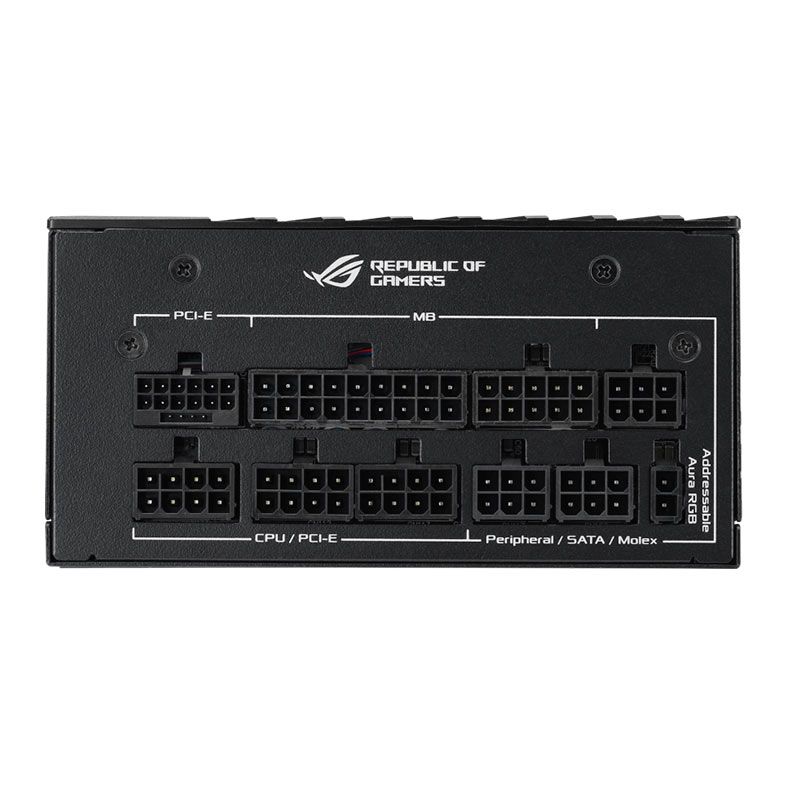 Fonte Asus ROG LOKI SFX-L, 850W, RGB, Full Modular, 80 Plus Platinum, Preto, ROG-LOKI-850P-SFX-L-GAMING