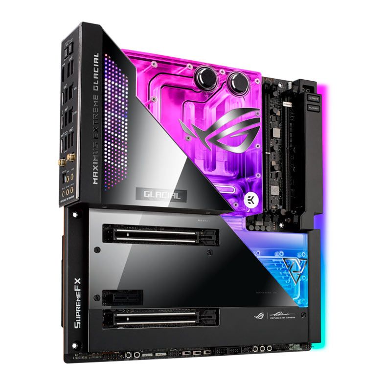 Placa Mae Asus Rog Maximus Z690 Extreme Glacial, DDR5, Socket LGA 1700, E-ATX, Chipset Intel Z690, ROG MAXIMUS Z690 EXTREME GLACIAL