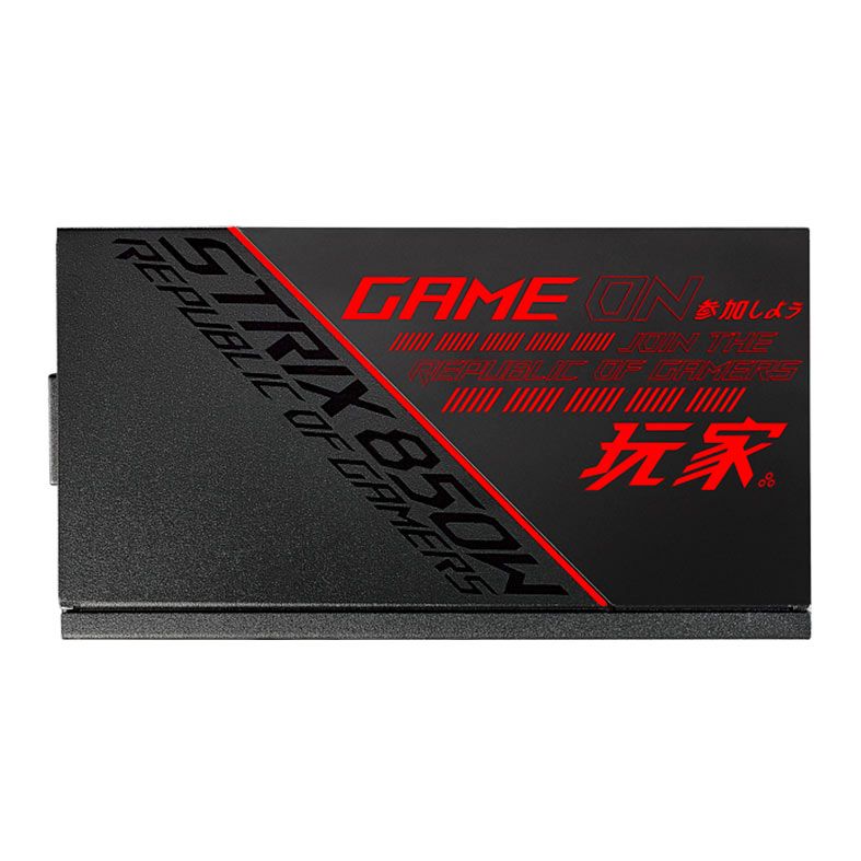 Fonte Asus ROG STRIX, 850W, Full Modular, 80 Plus Gold, Preto, ROG-STRIX-850G