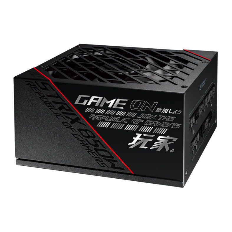 Fonte Asus ROG STRIX, 850W, Full Modular, 80 Plus Gold, Preto, ROG-STRIX-850G