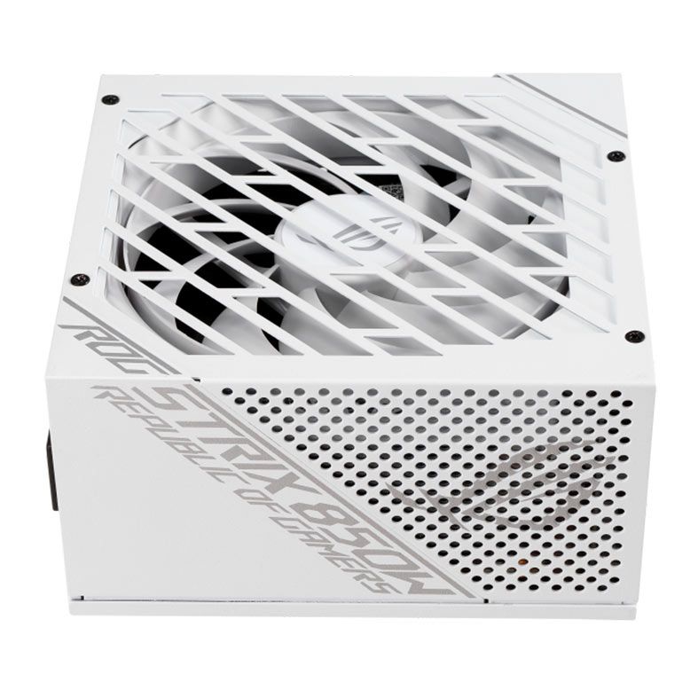 Fonte Asus ROG STRIX, 850W, Full Modular, 80 Plus Gold, Branca, ROG-STRIX-850W-WHITE