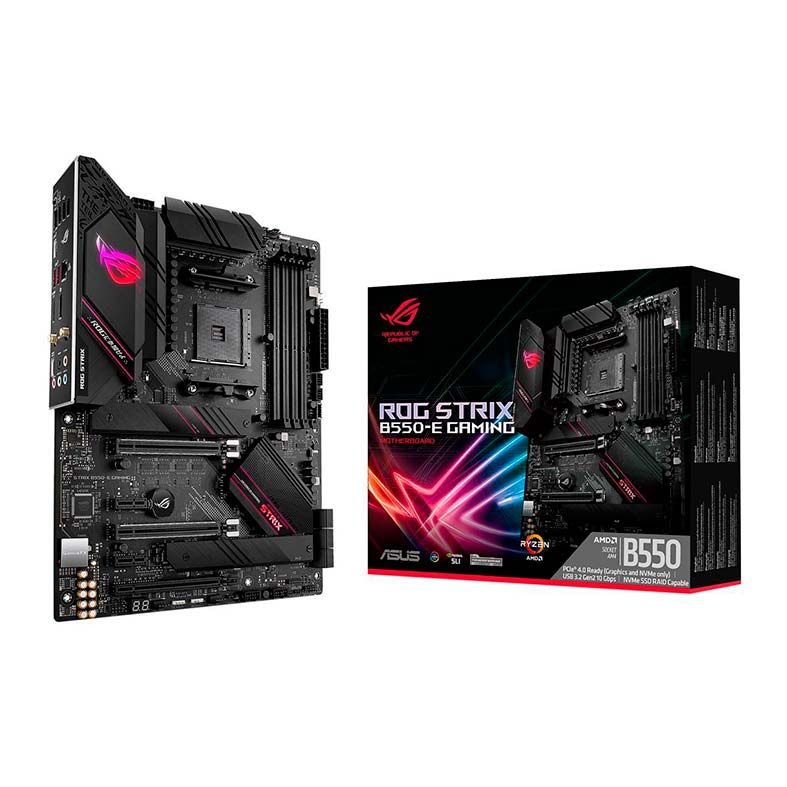 Placa Mae Asus ROG Strix B550-E Gaming DDR4 Socket AM4 Chipset AMD B550