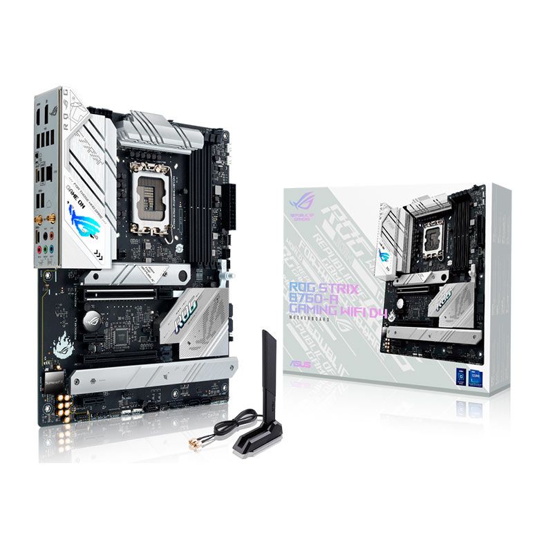 Placa Mae Asus ROG Strix B760-A Gaming WIFI D4, DDR4, Socket LGA1700, ATX, Chipset Intel B760, ROG STRIX B760-A GAMING WIFI D4