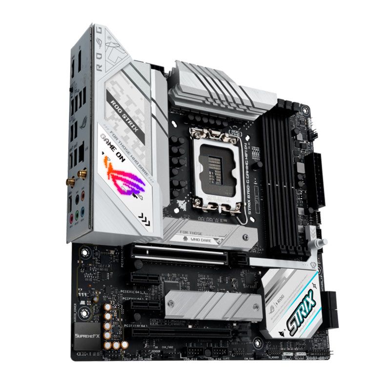 Placa Mae Asus ROG Strix B760-G Gaming WIFI D4, DDR4, Socket LGA1700, M-ATX, Chipset Intel B760, ROG-STRIX-B760-G-GAMING-WIFI-D4