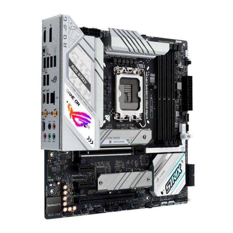 Placa Mae Asus ROG Strix B760-G Gaming WIFI D4, DDR4, Socket LGA1700, M-ATX, Chipset Intel B760, ROG-STRIX-B760-G-GAMING-WIFI-D4