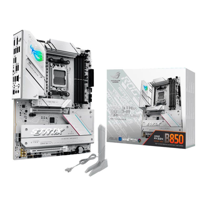 Placa Mae Asus ROG Strix B850-A Gaming WiFi, DDR5, Socket AMD AM5, ATX, Chipset AMD B850, ROG-STRIX-B850-A-GAMING-WIFI