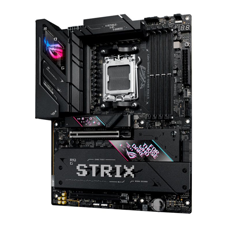 Placa Mae Asus ROG Strix B850-E Gaming WiFi, DDR5, Socket AMD AM5, ATX, Chipset AMD B850, ROG-STRIX-B850-E-GAMING-WIFI