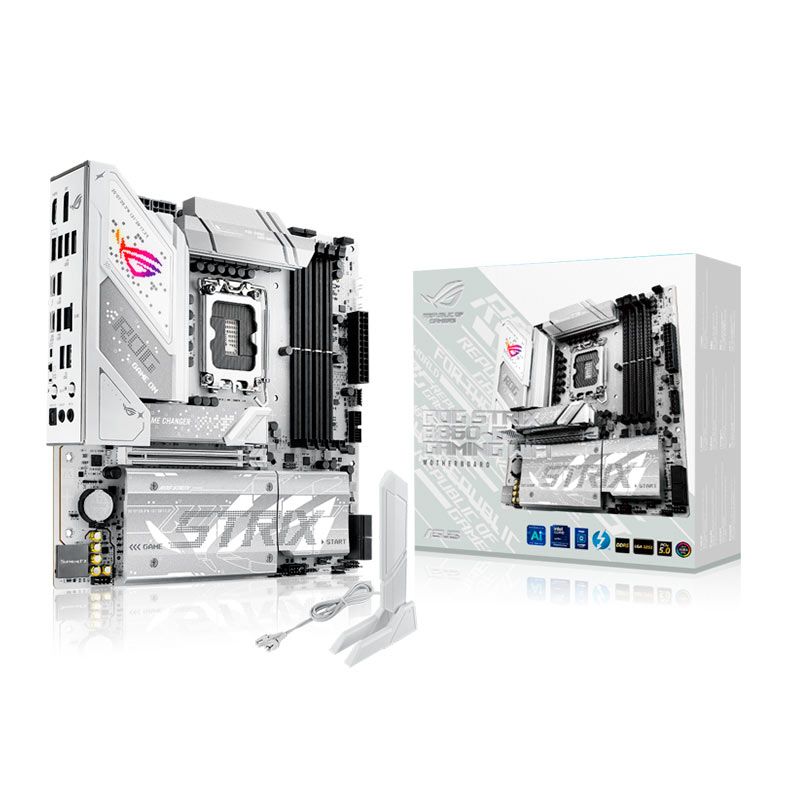 Placa Mae Asus ROG Strix B860-G Gaming WiFi, DDR5, LGA1851, M-ATX, Chipset Intel B860, ROG-STRIX-B860-G-GAMING-WIFI