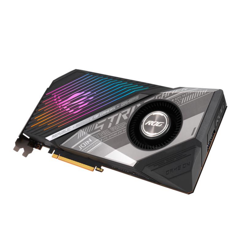 Placa de Video Asus Radeon RX 6900 XT 16GB GDDR6 OC ROG Strix LC 2‎56-bit, ROG-STRIX-LC-RX6900XT-O16G-GAMING
