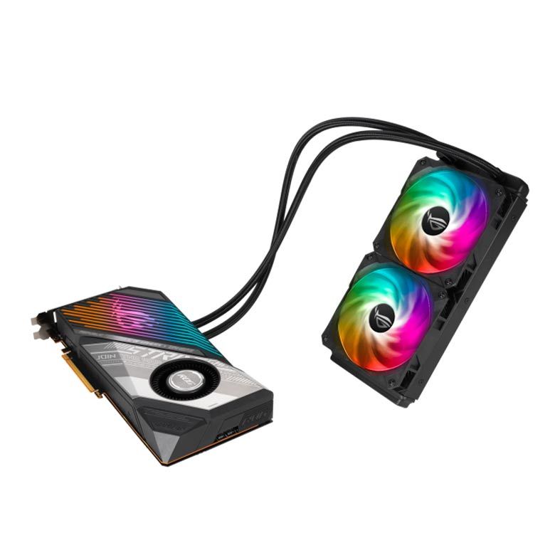 Placa de Video Asus Radeon RX 6900 XT 16GB GDDR6 OC ROG Strix LC 2‎56-bit, ROG-STRIX-LC-RX6900XT-O16G-GAMING