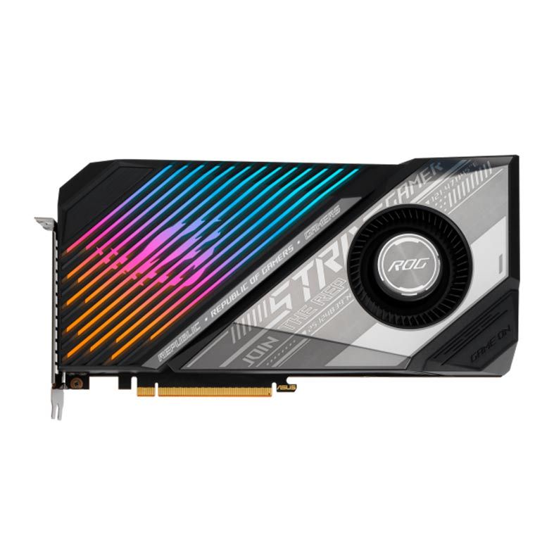 Placa de Video Asus Radeon RX 6900 XT 16GB GDDR6 OC ROG Strix LC 2‎56-bit, ROG-STRIX-LC-RX6900XT-O16G-GAMING