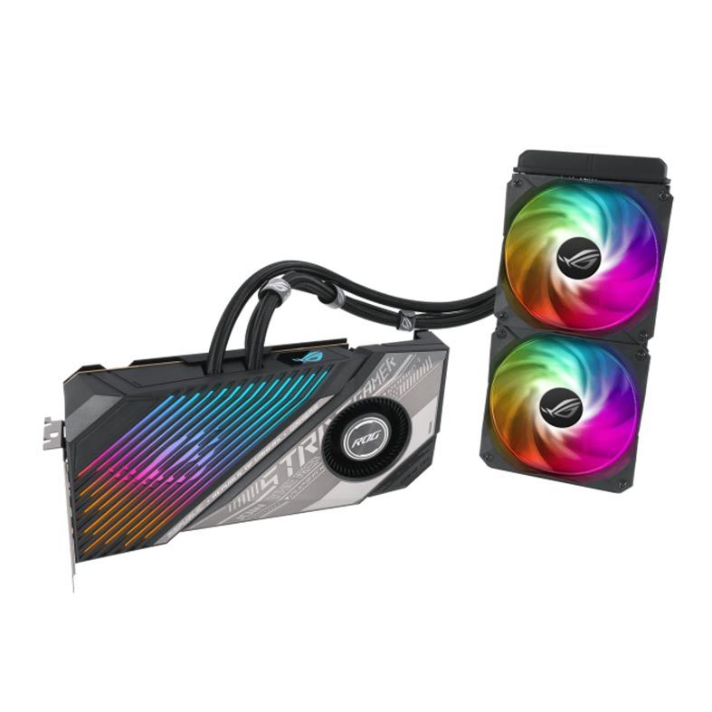 Placa de Video Asus Radeon RX 6900 XT 16GB GDDR6 TOP OC Edition ROG Strix LC 2‎56-bit, ROG-STRIX-LC-RX6900XT-T16G-GAMING