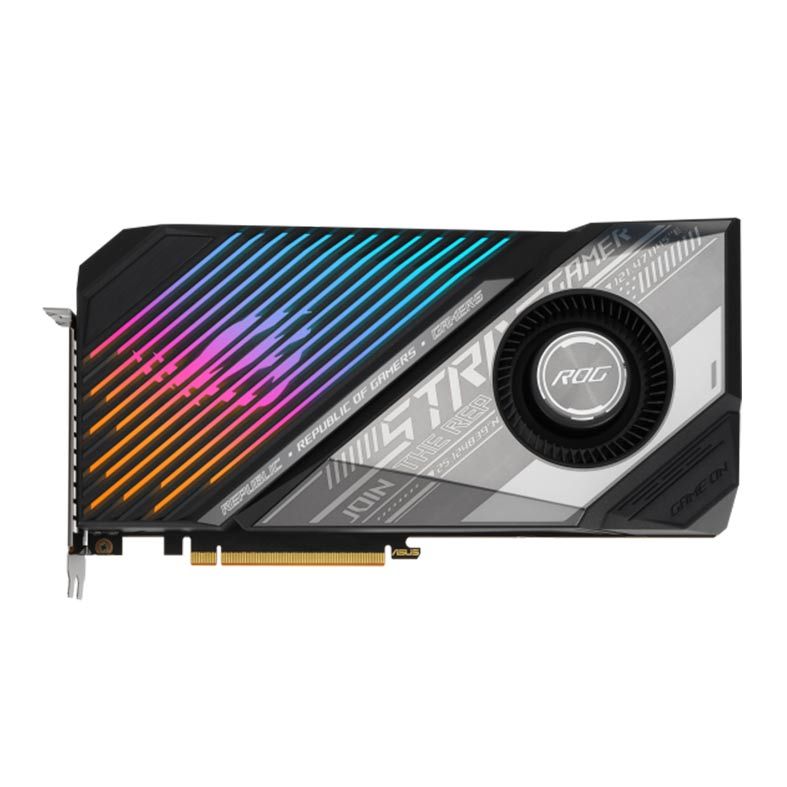 Placa de Video Asus Radeon RX 6900 XT 16GB GDDR6 TOP OC Edition ROG Strix LC 2‎56-bit, ROG-STRIX-LC-RX6900XT-T16G-GAMING