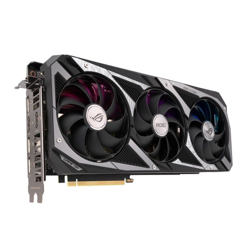 Placa de Video Asus GeForce RTX 3060 ROG Strix, LHR, 12GB, GDDR6, 192-bit, ROG-STRIX-RTX3060-12G-V2-GAMING