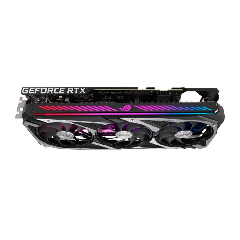 Placa de Video Asus GeForce RTX 3060 12GB GDDR6 ROG Strix OC 192-bit, ROG-STRIX-RTX3060-O12G-GAMING