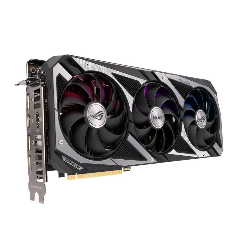 Placa de Video Asus GeForce RTX 3060 12GB GDDR6 ROG Strix OC 192-bit, ROG-STRIX-RTX3060-O12G-GAMING