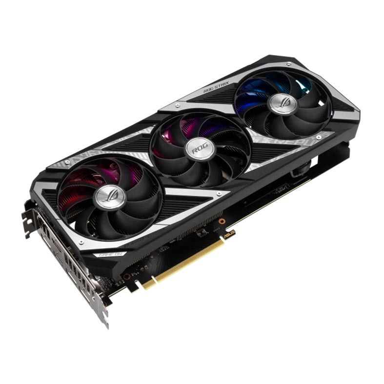 Placa de Video Asus GeForce RTX 3060 12GB GDDR6 ROG Strix OC 192-bit, ROG-STRIX-RTX3060-O12G-GAMING