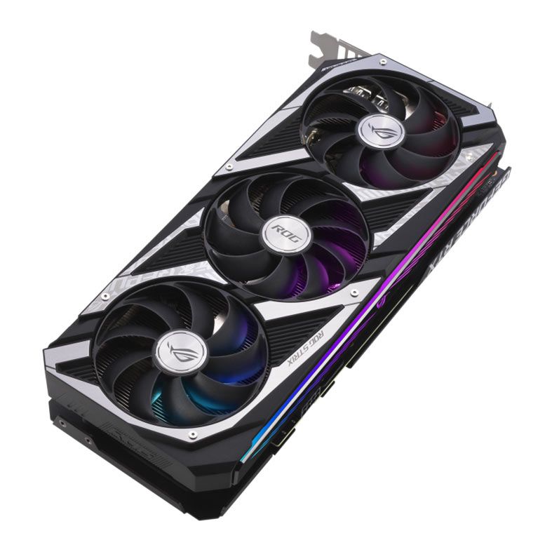 Placa de Video Asus GeForce RTX 3060 ROG Strix OC, LHR, 12GB, GDDR6, 192-bit, ROG-STRIX-RTX3060-O12G-V2-GAMING