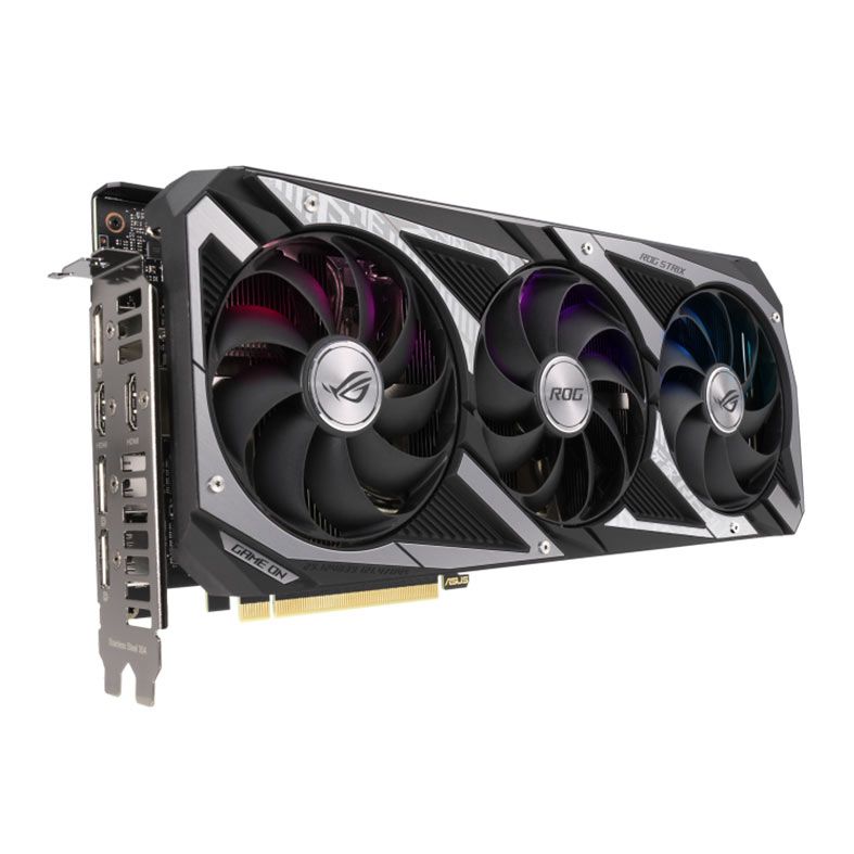 Placa de Video Asus GeForce RTX 3060 ROG Strix OC, LHR, 12GB, GDDR6, 192-bit, ROG-STRIX-RTX3060-O12G-V2-GAMING