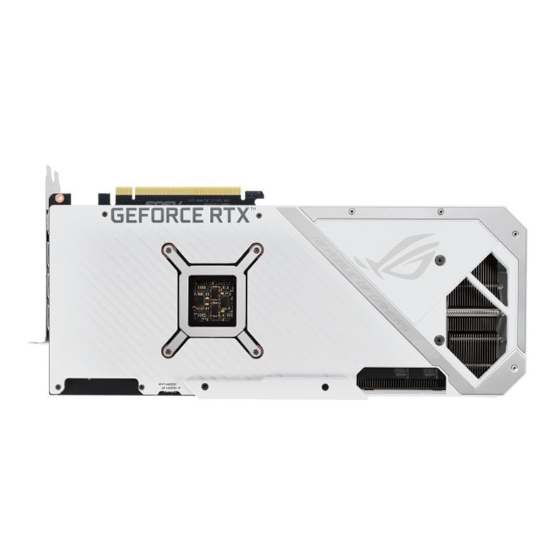Placa de Video Asus GeForce RTX 3070 ROG Strix White Edition, OC, LHR, 8GB, GDDR6, 256-bit, ROG-STRIX-RTX3070-O8G-WHITE-V2
