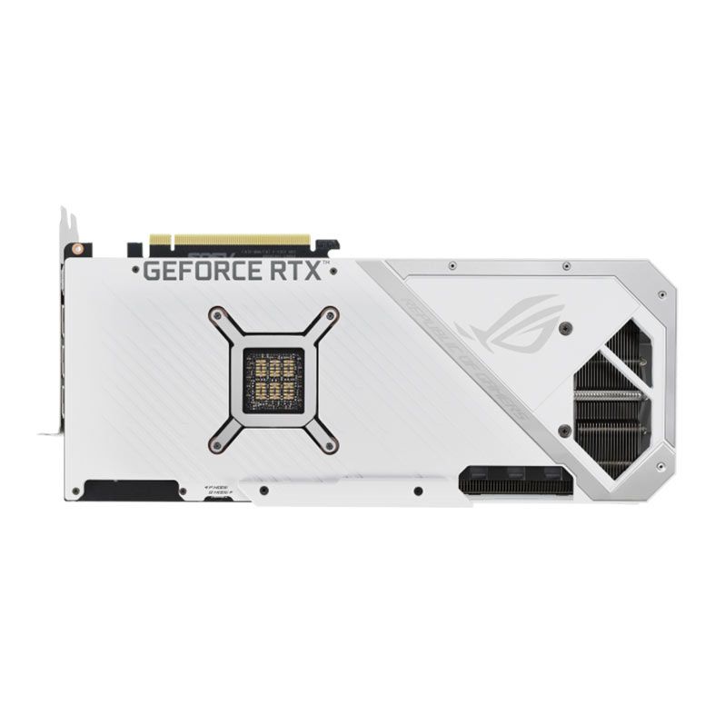 Placa de Video Asus GeForce RTX 3080 ROG Strix White Edition OC, LHR, 10GB, GDDR6X, 320-bit, ROG-STRIX-RTX3080-O10G-WHITE-V2