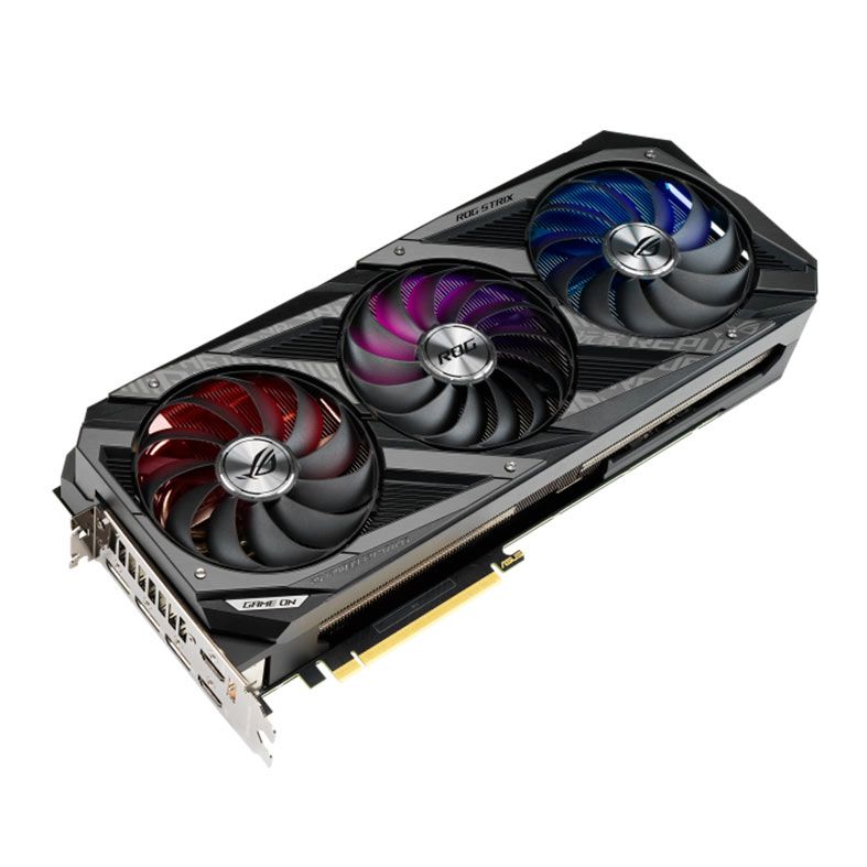 Placa de Video Asus GeForce RTX 3080 ROG Strix OC, LHR, 12GB, GDDR6X, 384-bit, ROG-STRIX-RTX3080-O12G-GAMING