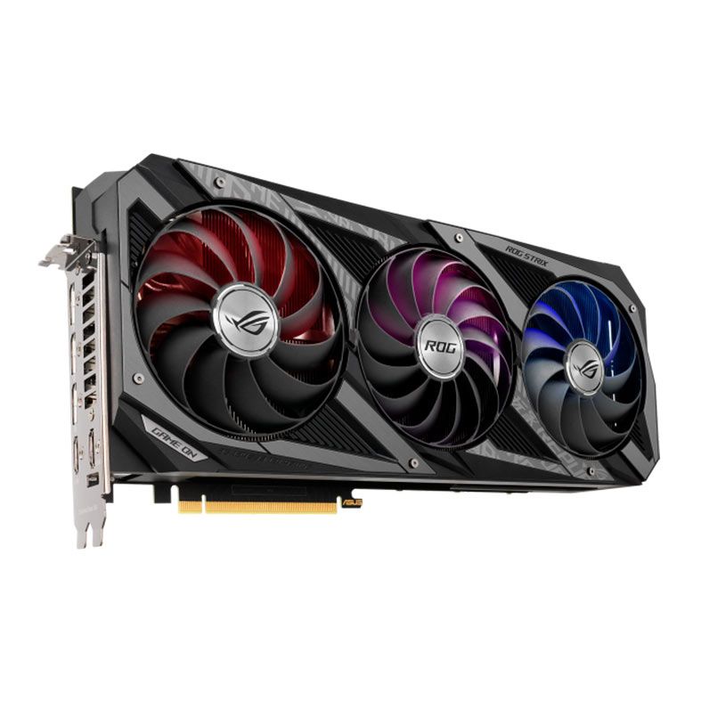 Placa de Video Asus GeForce RTX 3080 ROG Strix OC, LHR, 12GB, GDDR6X, 384-bit, ROG-STRIX-RTX3080-O12G-GAMING