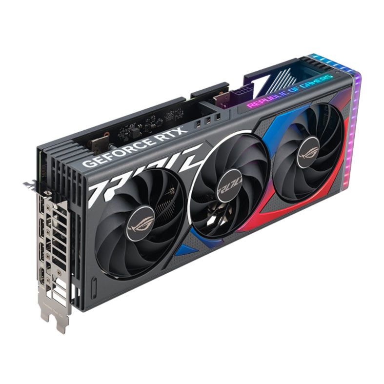 Placa de Video Asus GeForce RTX 4060 Ti ROG Strix Gaming OC, 8GB, GDDR6, 128-bit, ROG-STRIX-RTX4060TI-O8G-GAMING