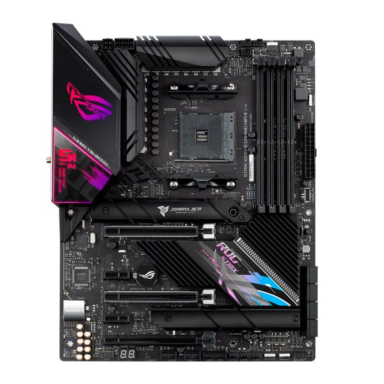 Placa Mae Asus ROG Strix X570-E Gaming WI-FI II, DDR4, Socket AM4, ATX, Chipset AMD X570, ROG STRIX X570-E GAMING WIFI II