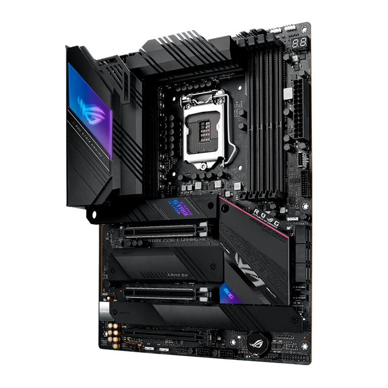 Placa Mae Asus Rog Strix Z590-E Gaming WI-Fi DDR4 Socket LGA1200 Intel Z590