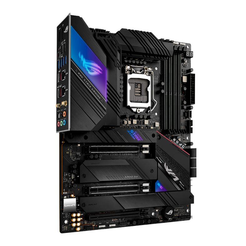Placa Mae Asus Rog Strix Z590-E Gaming WI-Fi DDR4 Socket LGA1200 Intel Z590