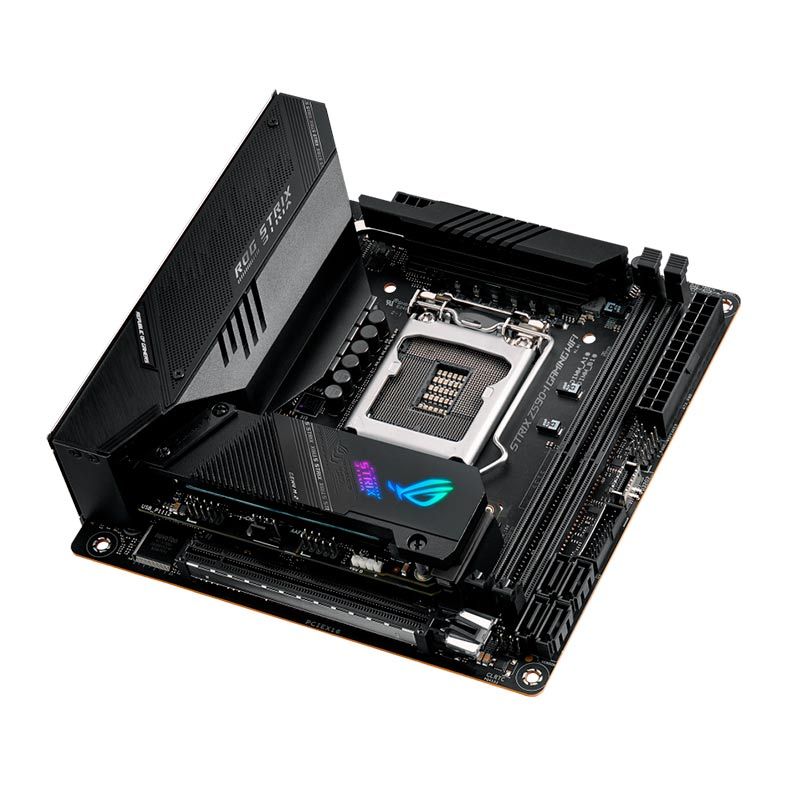 Placa Mae Asus Rog Strix Z590-I Gaming WI-Fi DDR4 Socket LGA1200 Intel Z590, ROG STRIX Z590-I GAMING WIFI
