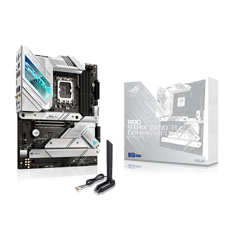 Placa Mae Asus ROG Strix Z690-A Gaming WIFI D4, DDR4, Socket LGA1700, ATX, Chipset Intel Z690, ROG STRIX Z690-A GAMING WIFI D4