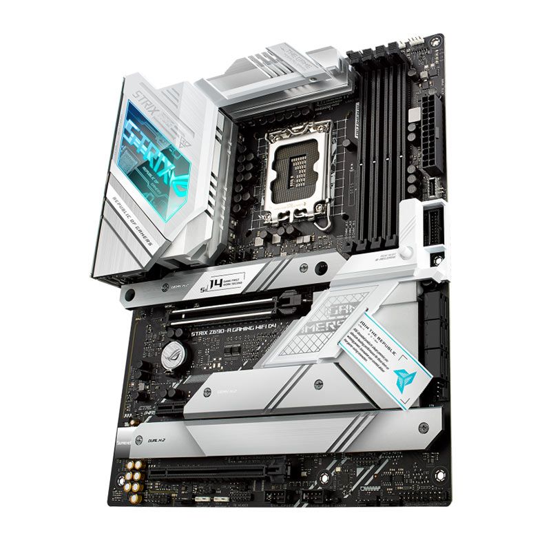 Placa Mae Asus ROG Strix Z690-A Gaming WIFI D4, DDR4, Socket LGA1700, ATX, Chipset Intel Z690, ROG STRIX Z690-A GAMING WIFI D4